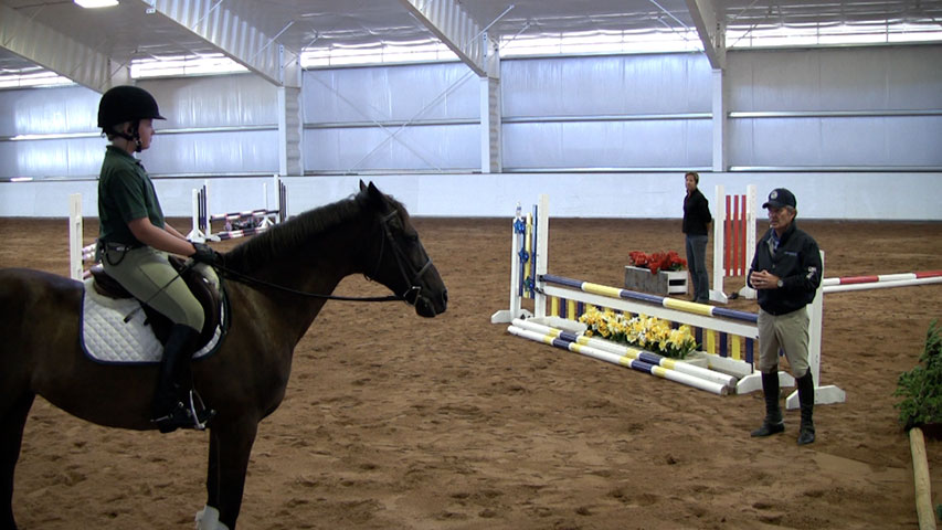 Pony Club Clinic With Bernie Part 2 – Jumping Phase