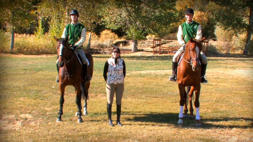 training your horse to respond smoothly to the riders leg and rein aids