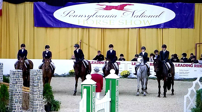 2018 usef medal finals at pennsylvania national horse show